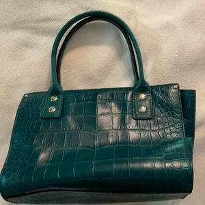 Kate Spade - dark teal handbag